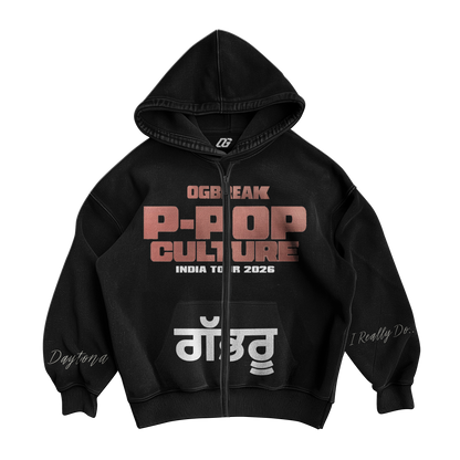 KARAN AUJLA TOUR'26 ZIPPER HOODIE