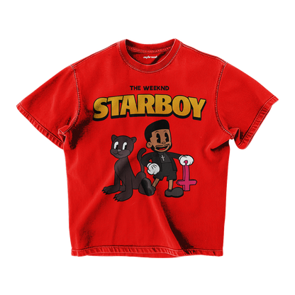 STARBOY WEEKND' OVERSIZED TSHIRT