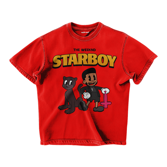 STARBOY WEEKND' OVERSIZED TSHIRT